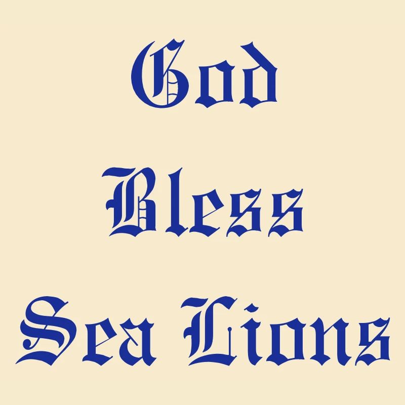 GodBlessSeaLions