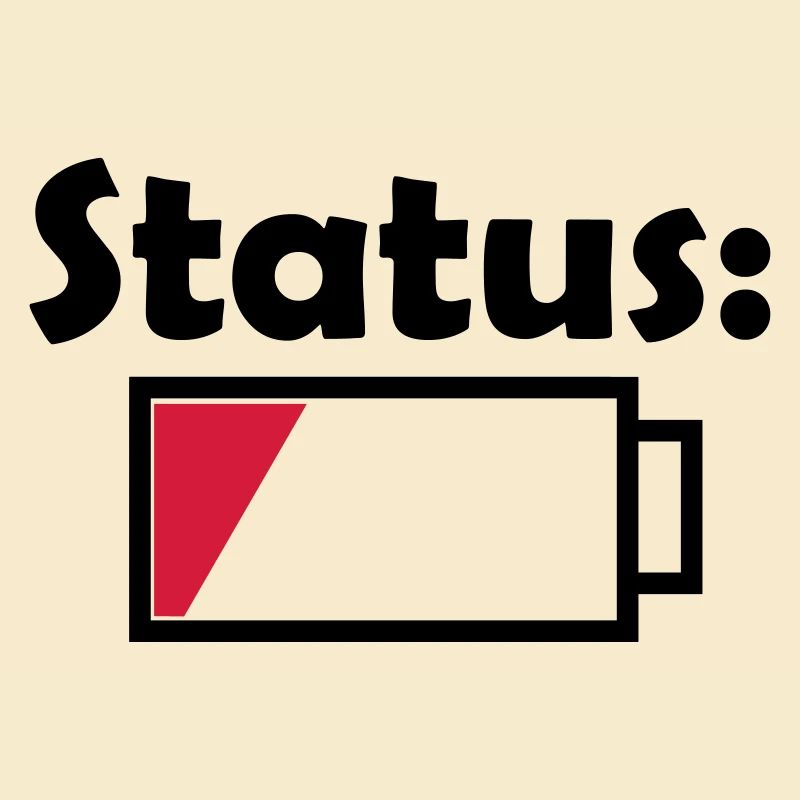 Battery status empty