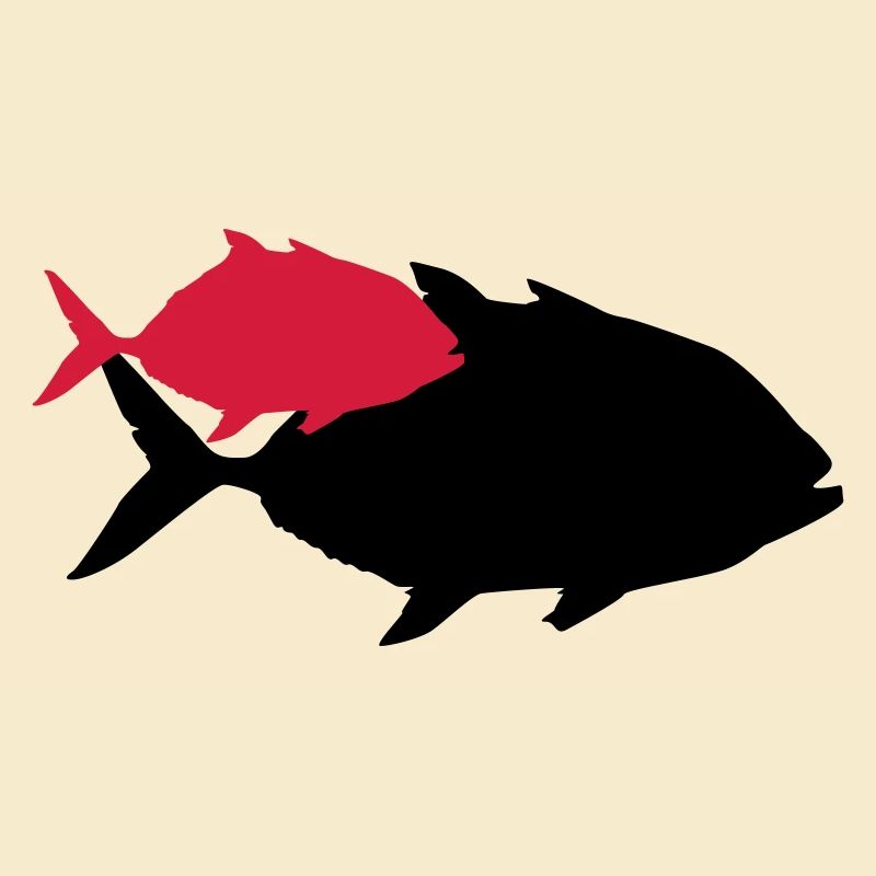 fisch piranha silhouette