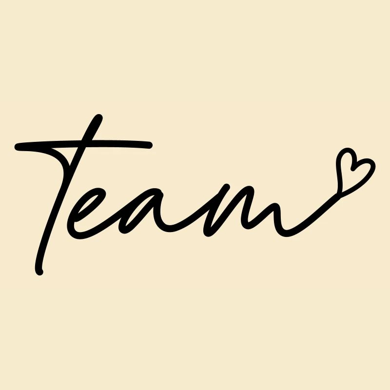 Team mit Herz