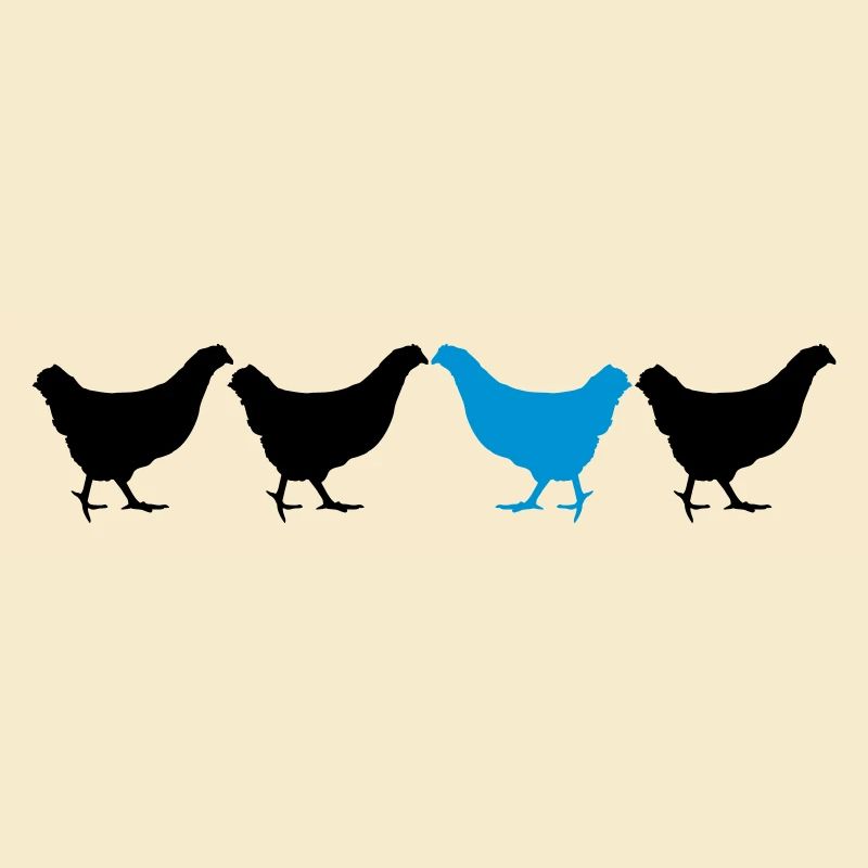 Être différent Huhn