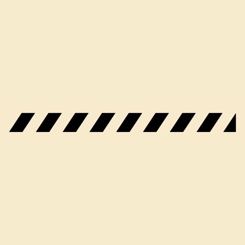 Strip caution tape line