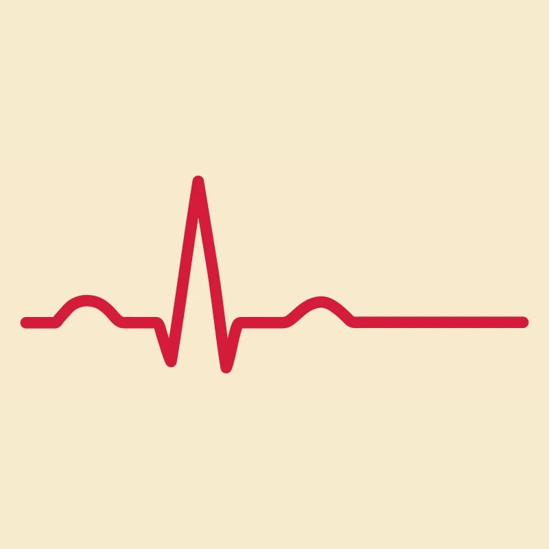 ECG Heart Beat Line QRS Complex