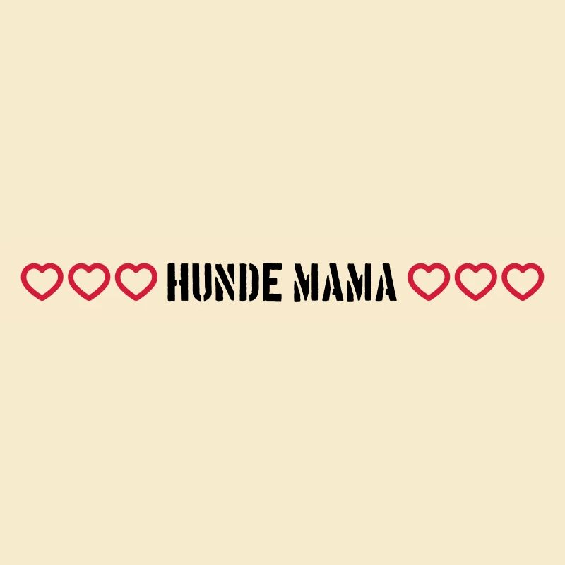 Hunde Mama Herz