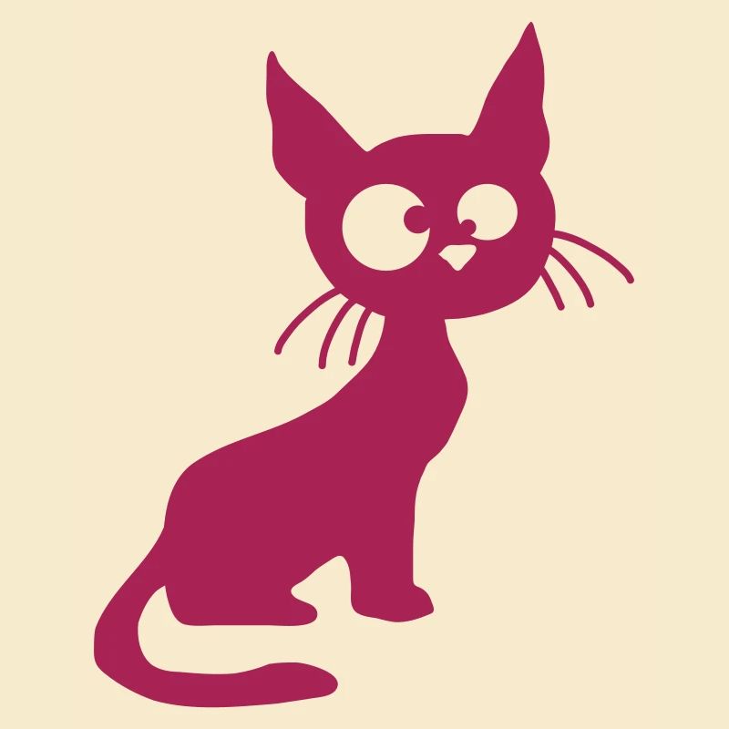 Crazy Cat Squints Funny Eyes Grimace Fun