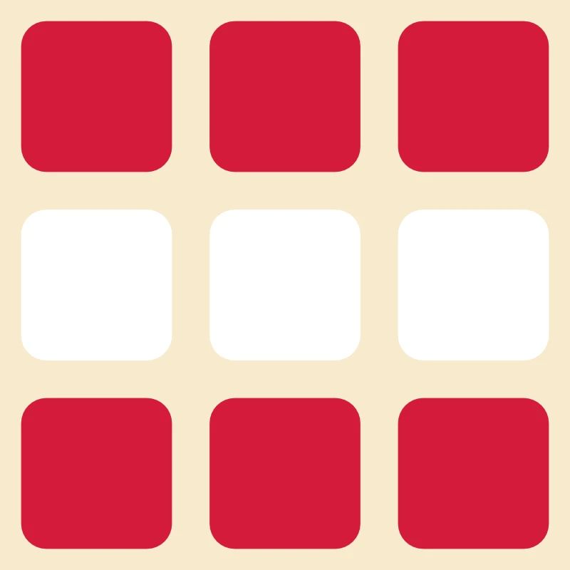 Drapeau - Carrés Tricolore - VECTOR