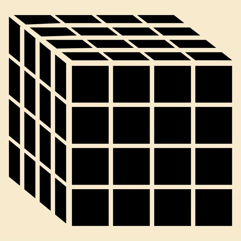 4x4 Block Cube