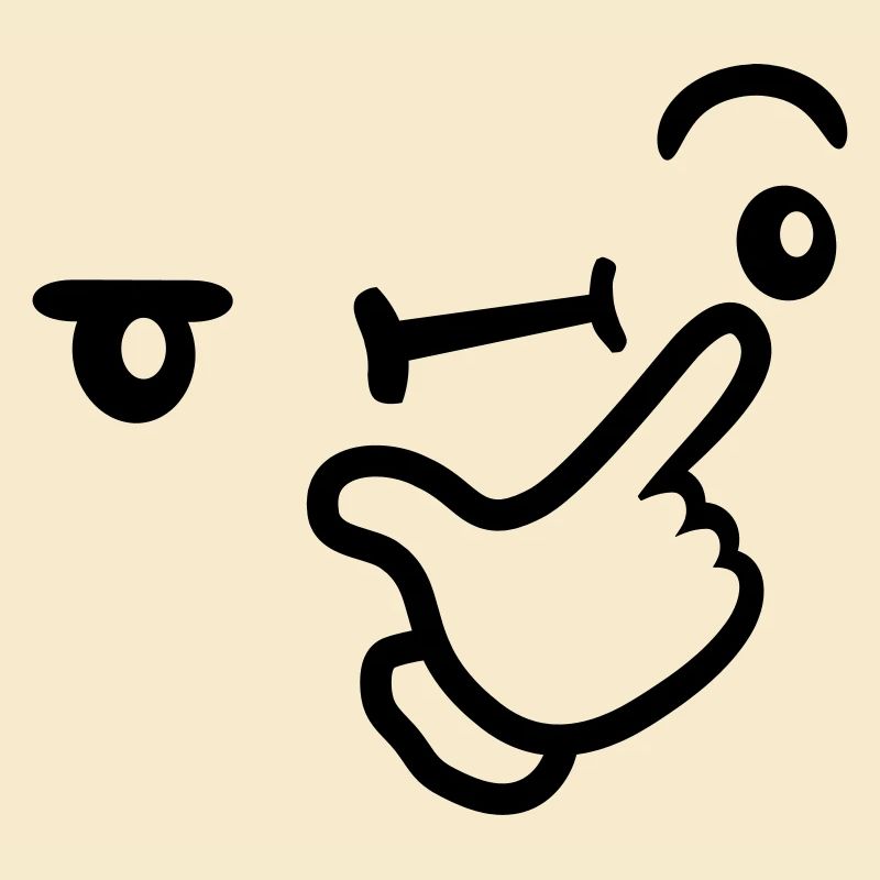 Icon Expression réfléchie du visage