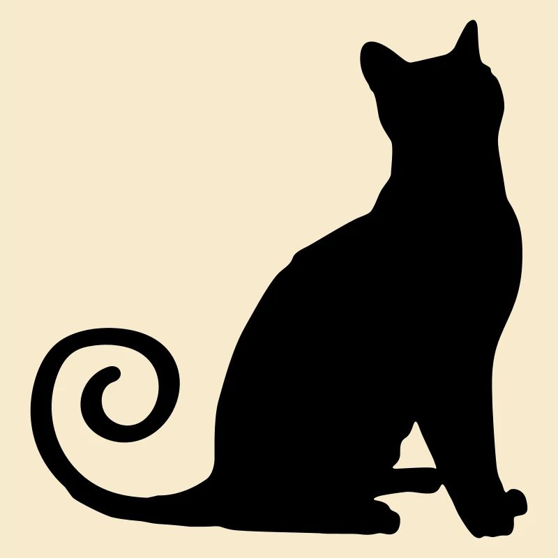 Silhouette de chat