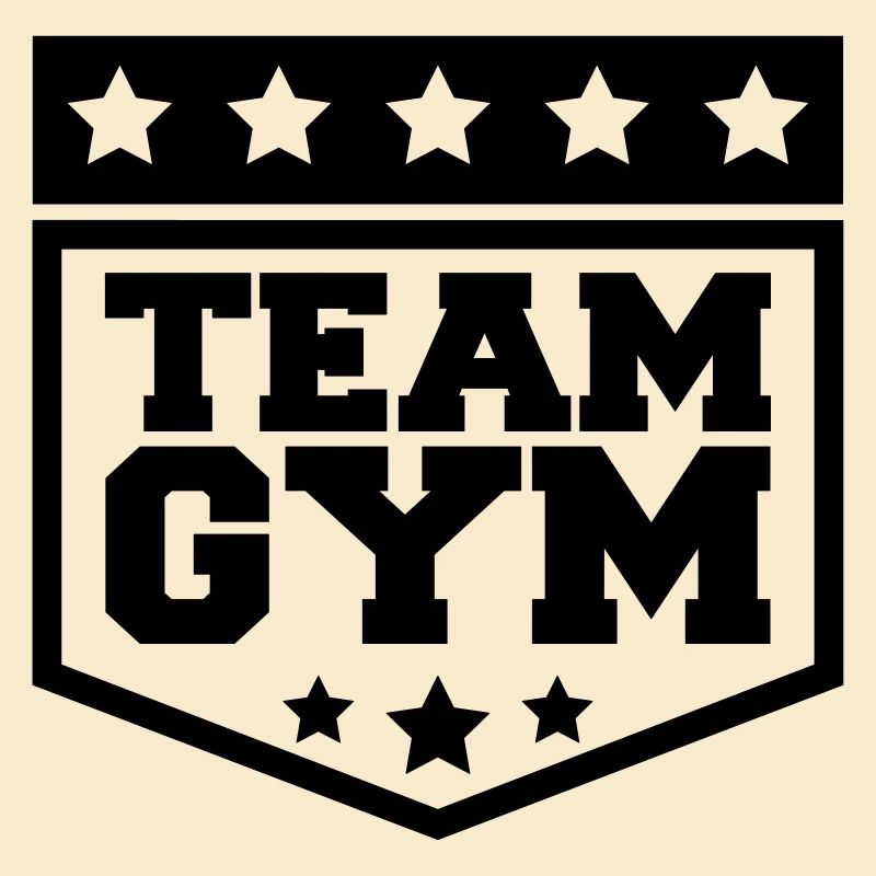 team gym wappen workout gym beast mode cool design