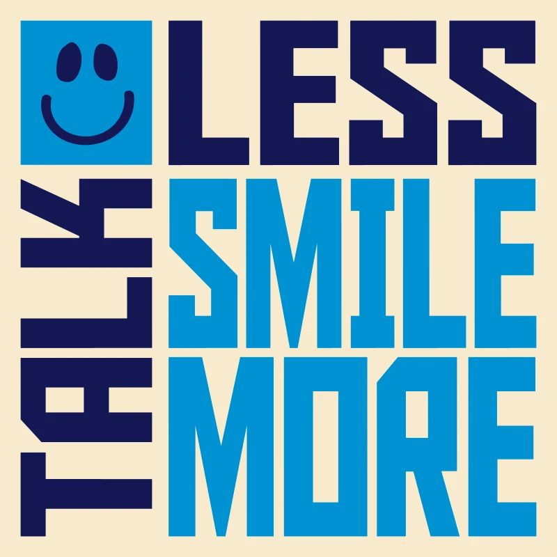 parler moins sourire plus