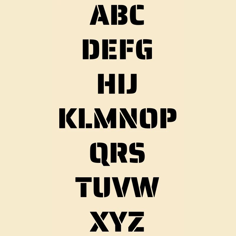 Das Alphabet