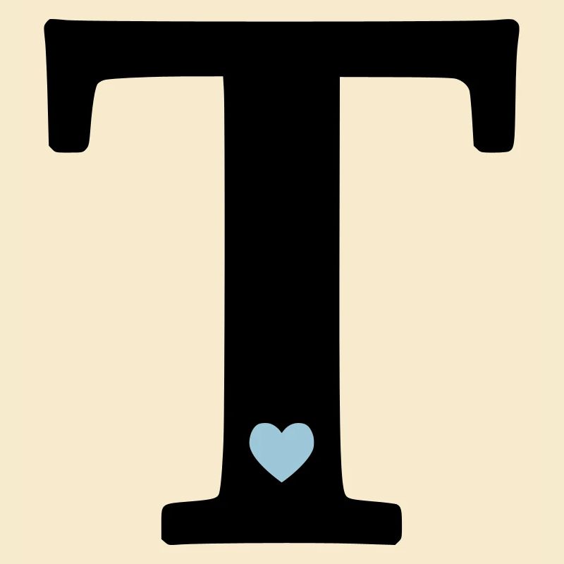 Lettre T Lettre initiale
