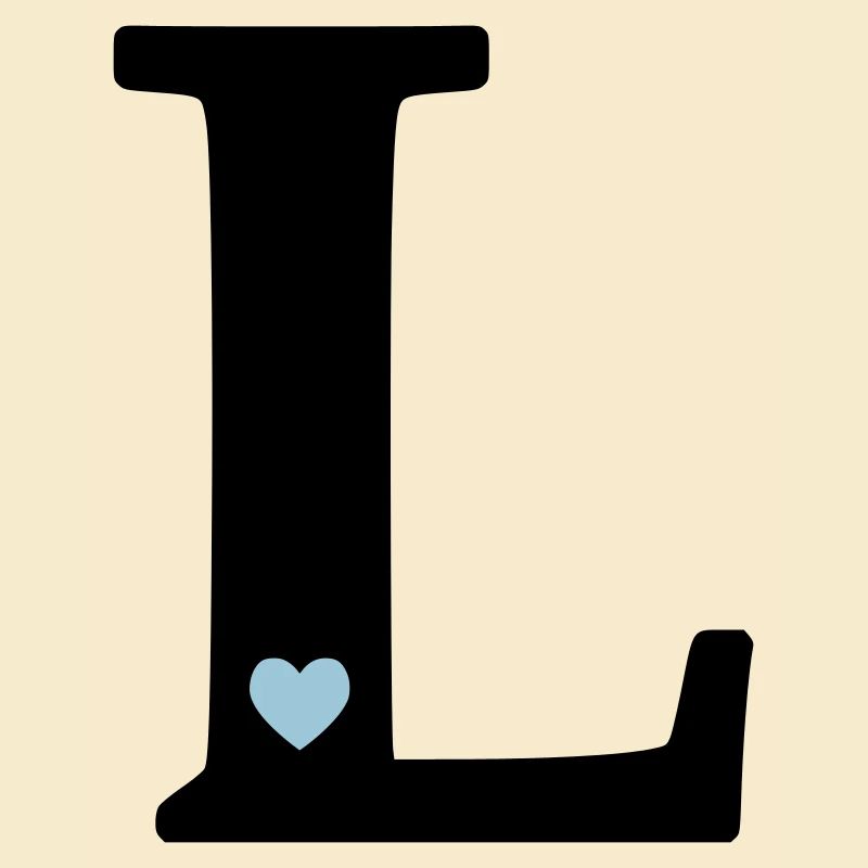 point L Lettre initiale