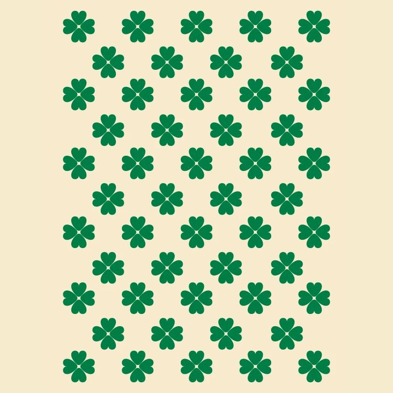 Trèfles de la Saint-Patrick trèfles à quatre feuilles