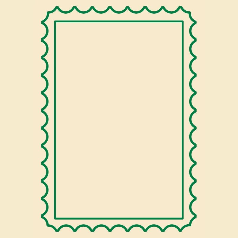 Timbre-poste très grand