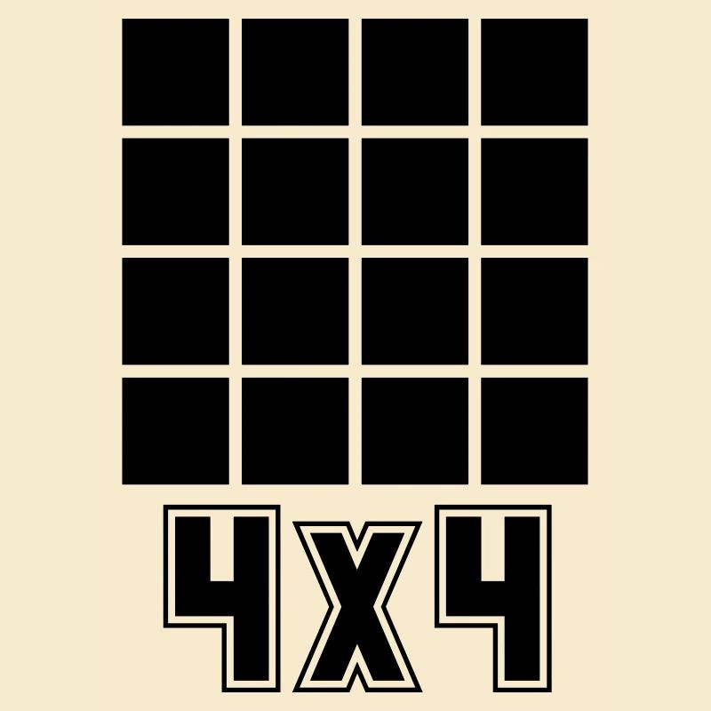 Cubes cubes 4x4