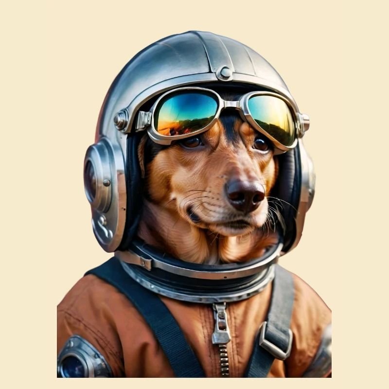 Teckel de l’espace | Chien dans l’espace