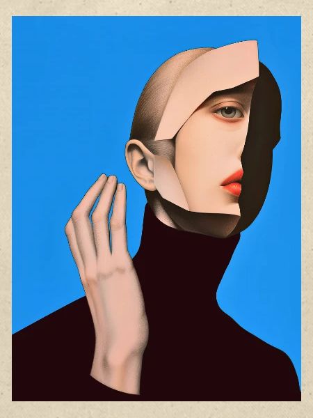 surreal portrait