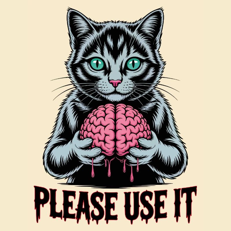 Zombie Cat Please Use It