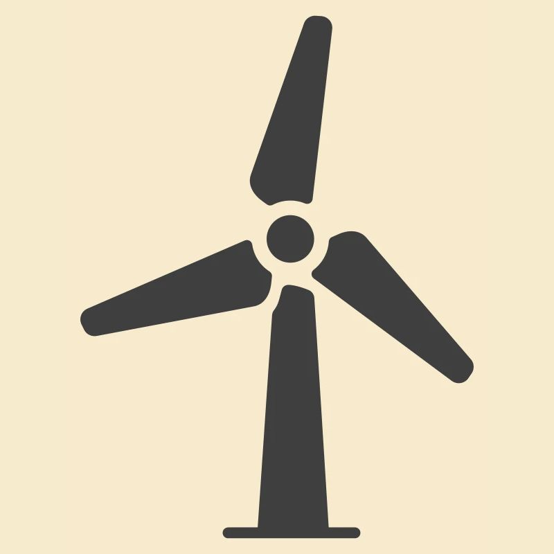 Logo de l’icône de l’éolienne