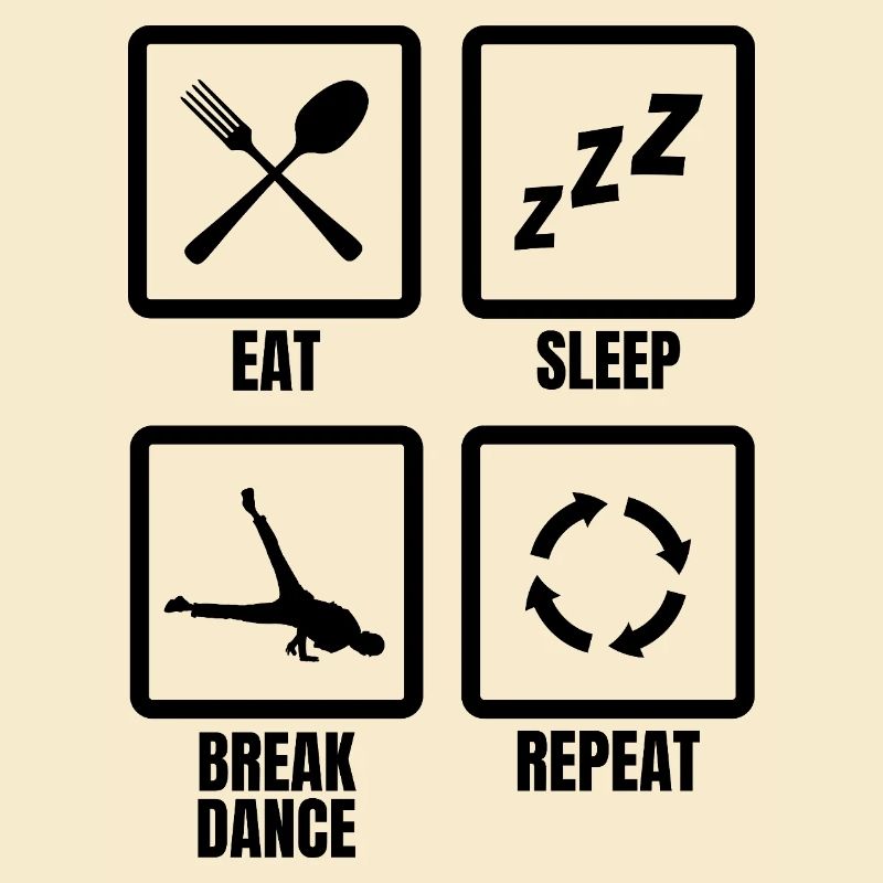 Routine quotidienne du breakdancer