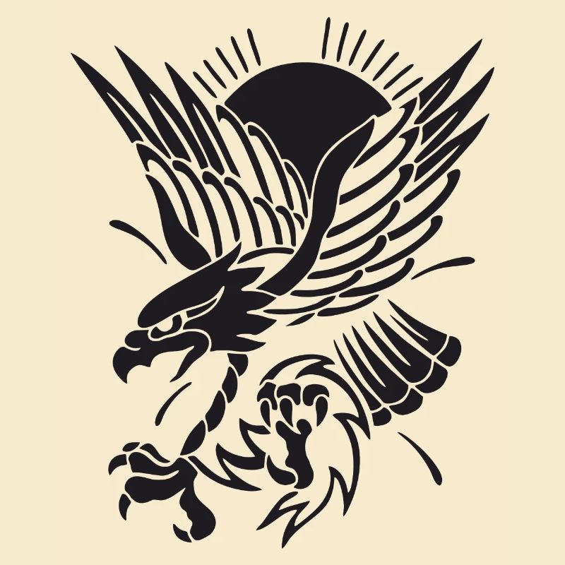 Eagle approaching