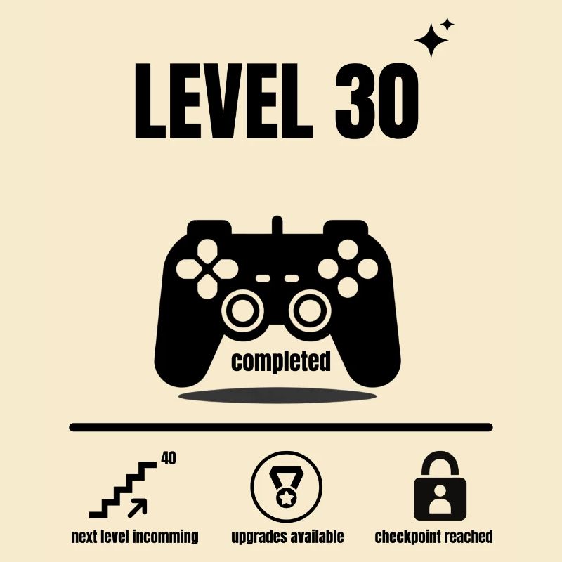 LEVEL 30 completed