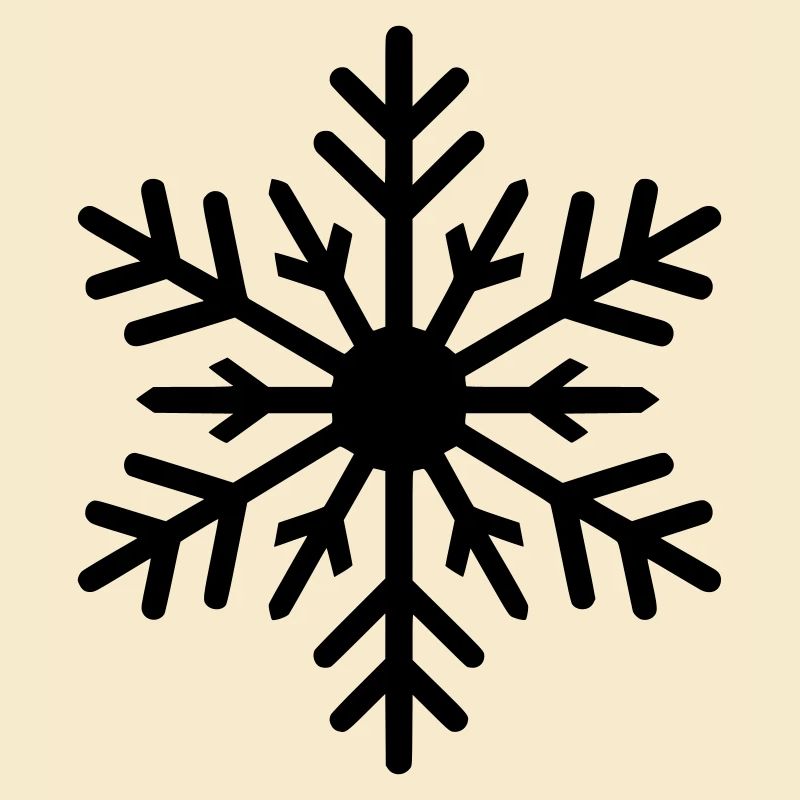 Flocon de neige, cristal de glace, couleur variable