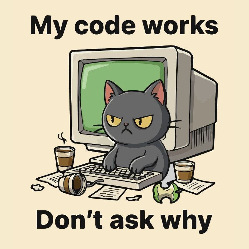 My code works Don't ask why