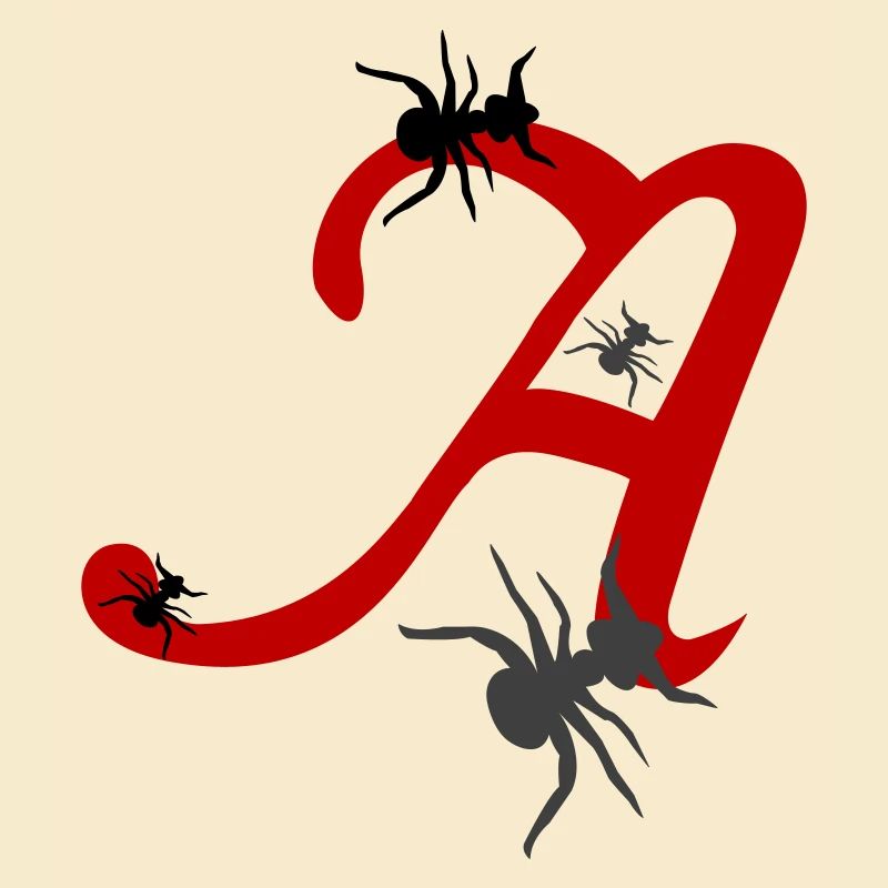 Buchstabe A Initiale