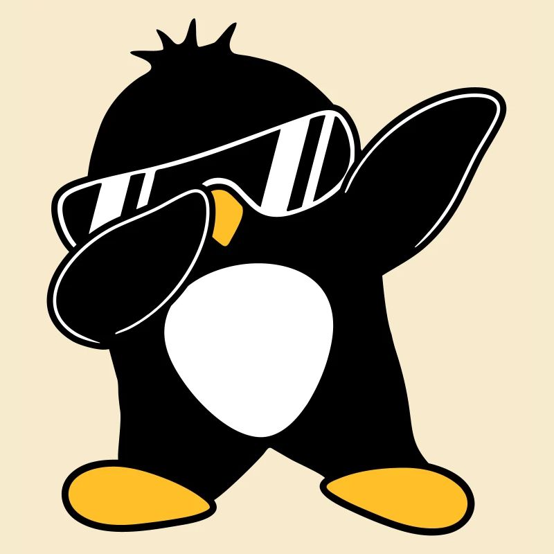 Dabbing Penguin