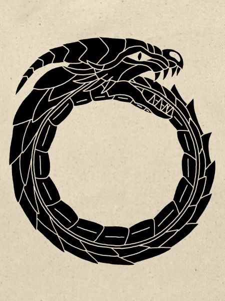 Dragon noir dévoreur