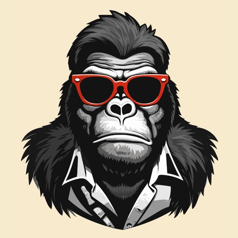 gorille, singe, primate