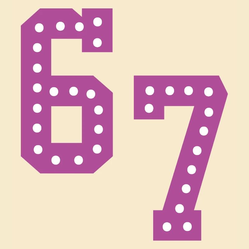 6 7 – Trendy minimalist text design,