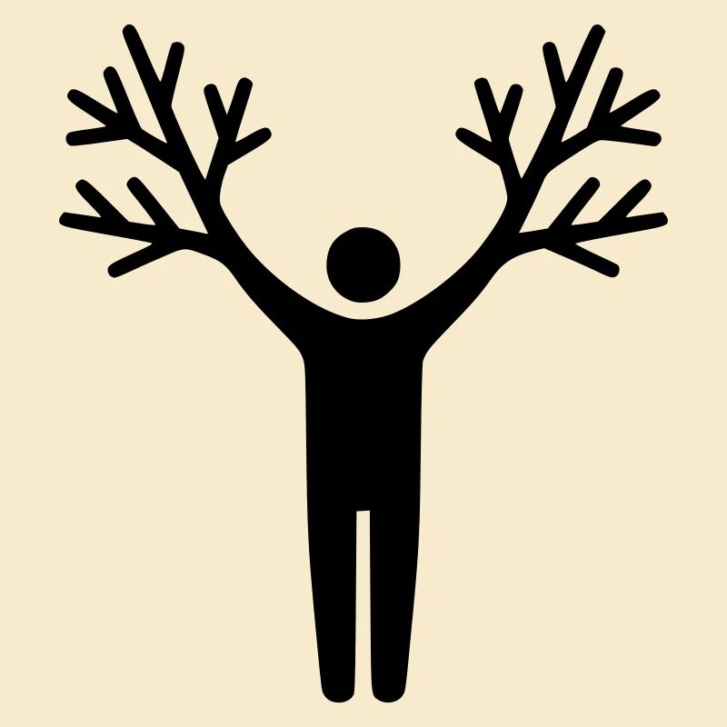 Tree Human Roots Growth