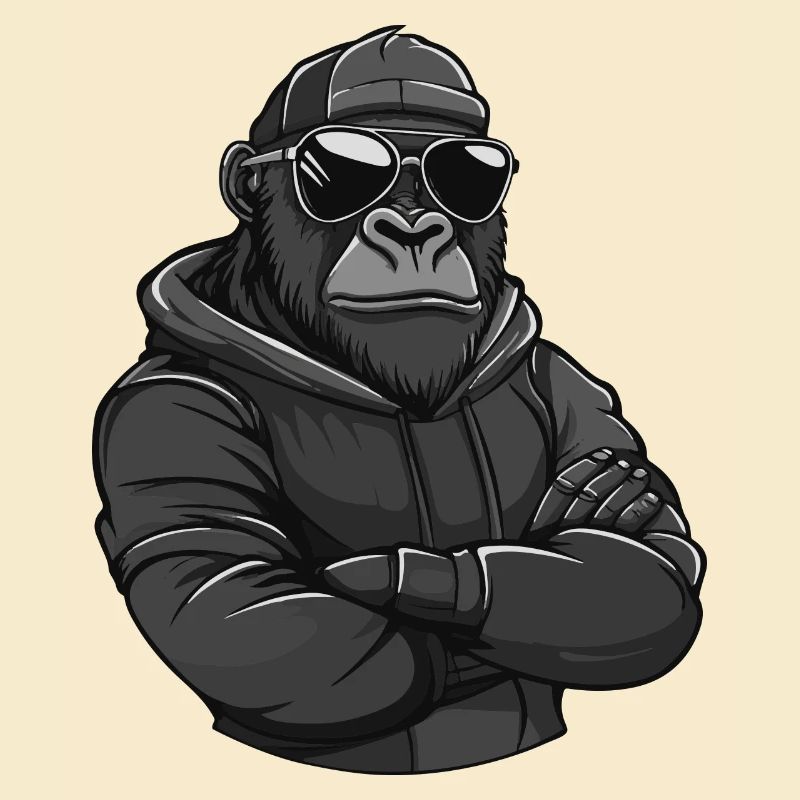 Gorilla Animal Comic