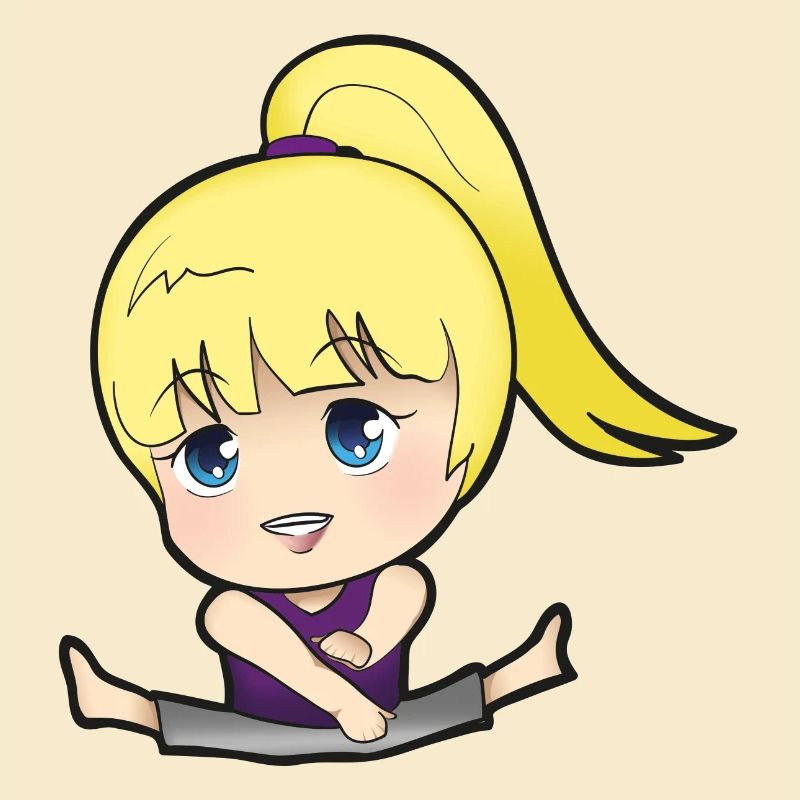 Chibi Anime Manga Splitkick