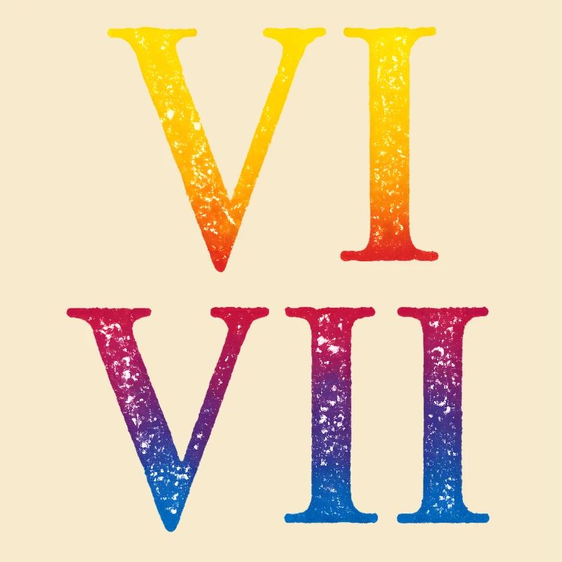 67 Meme VII Roman Numeral Stack
