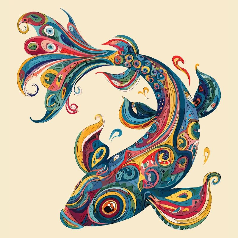 Color Whirlwind Pattern