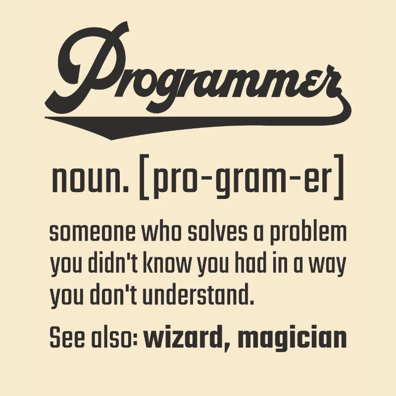 Programmeur programmeur nom nom définition