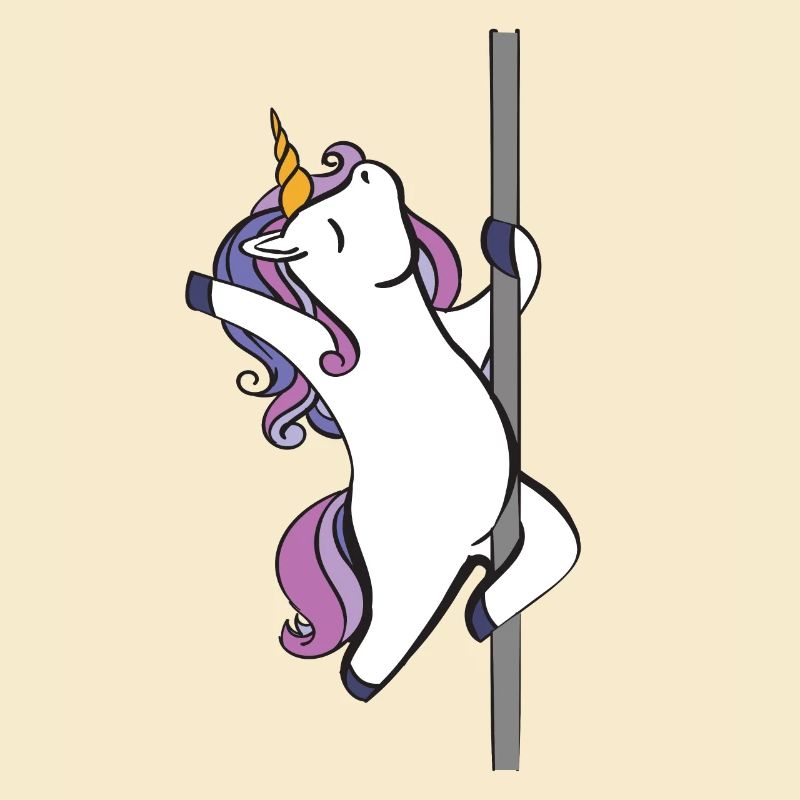 Licorne de pole dance