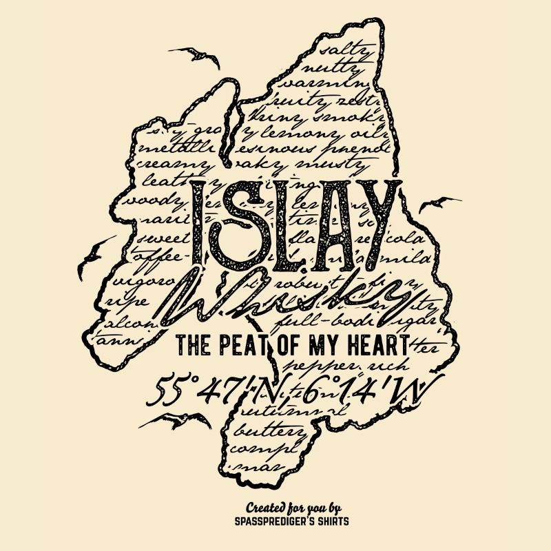Whisky Merch Design Islay Schottland Tasting Notes