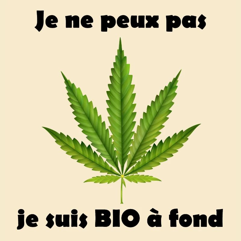 Stylized cannabis leaf for clothing
