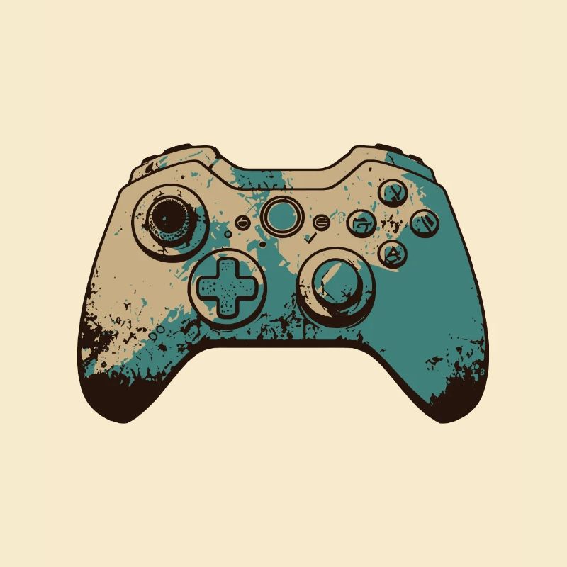 Cool Gaming Controller - Design for Young Gamers