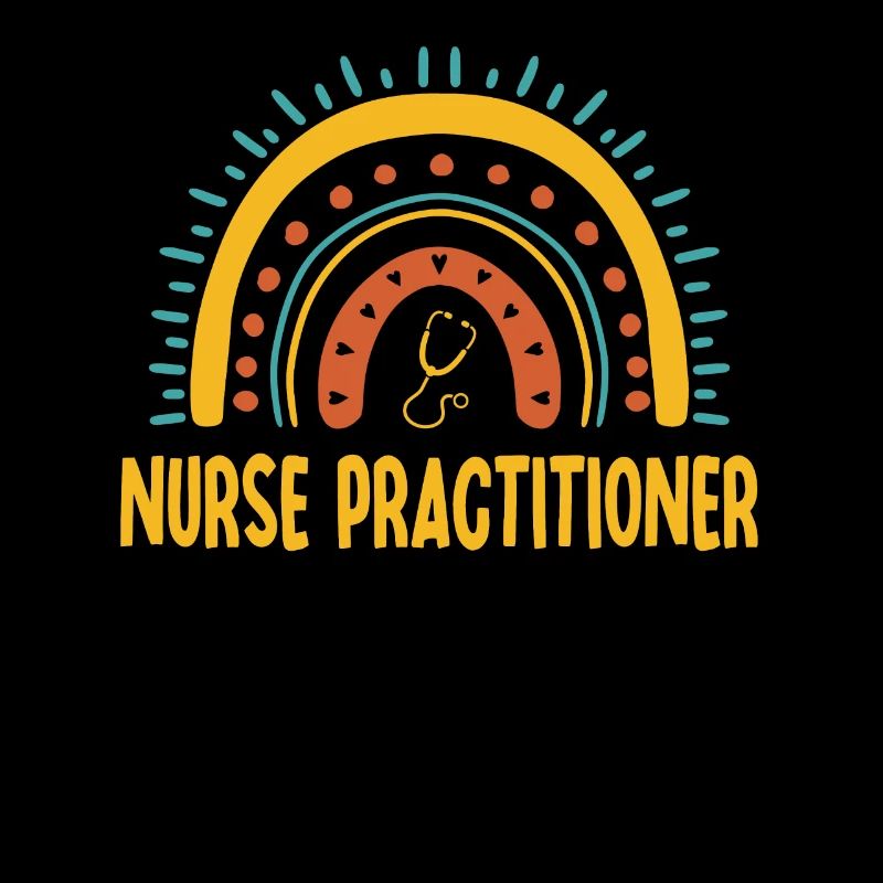 Infirmière praticienne Boho Rainbow