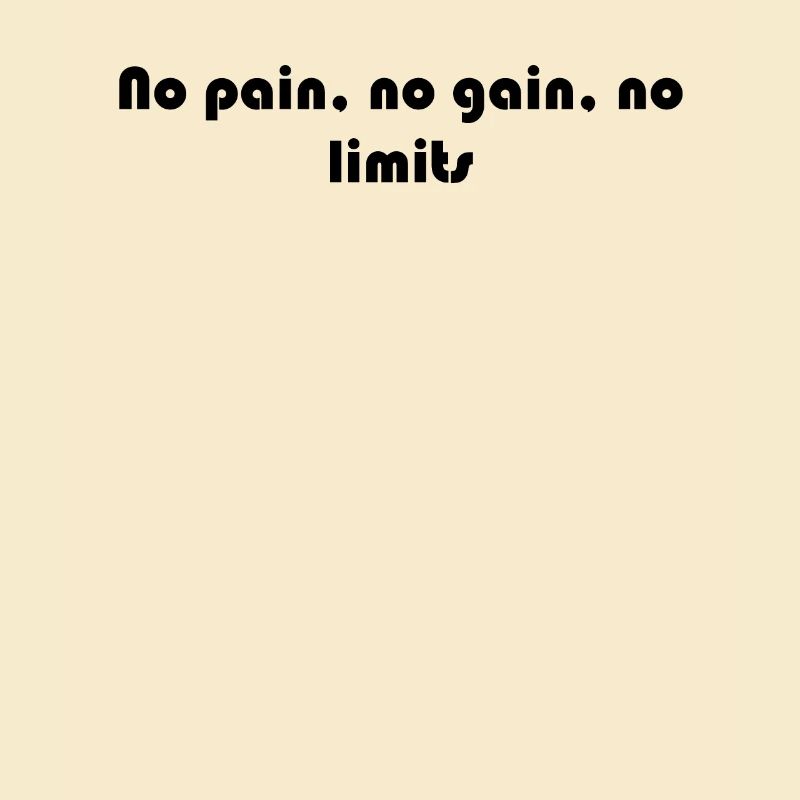 Fitness - Pas de douleur, pas de gain, pas de limites
