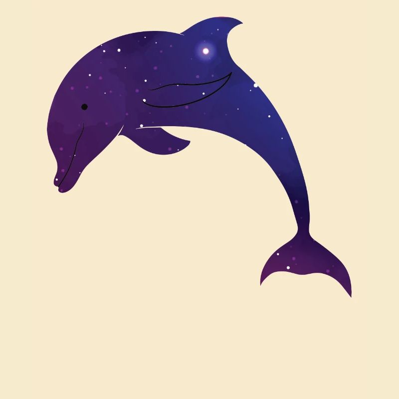 Galaxie de l’espace Dolphin