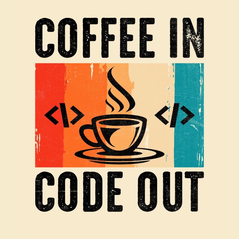 Café Codage Programmeur Codeur Développeur Nerd Coff