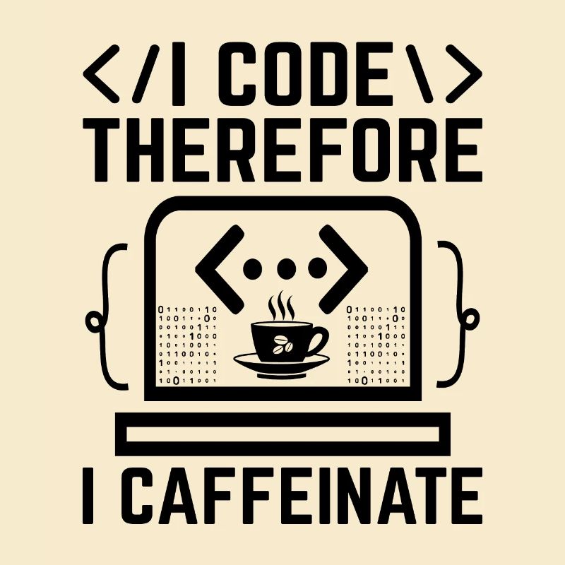 Coffee Coding Programmer Coder Developer Nerd Coff